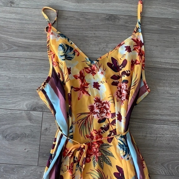 Nwt Miken Floral Desert Swim Cover-Up Dress - Picture 4 of 5